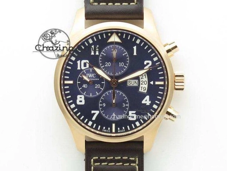 MIROTIME 0821 Classic PILOT IW389001 ZF 1:1 Best Edition Ceramic Case Green Dial on Green Nylon Strap A7750 (Function Same As Genuine) 7160